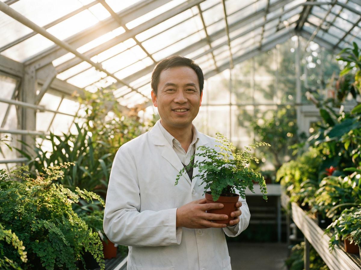 黑丝植物专家陈建华